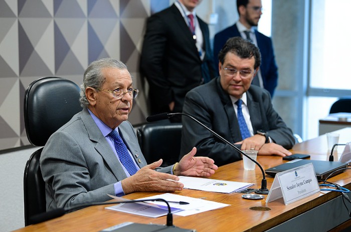Jayme Campos é reeleito presidente do Conselho de Ética do Senado