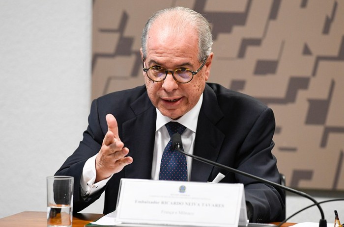 Vai a Plenário indicação de Ricardo Neiva Tavares para embaixador na França
