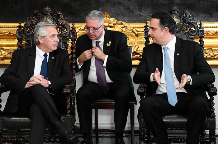 Congresso buscará com o Executivo soluções para apoiar a Argentina, diz Pacheco