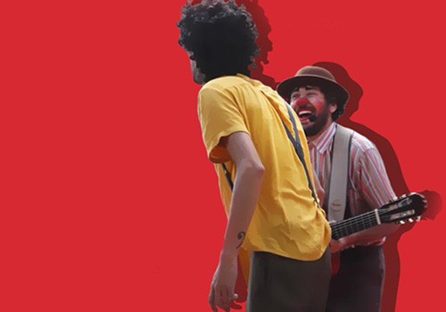 Palhaços Serragi e Joe trazem diversão à Funarte MG